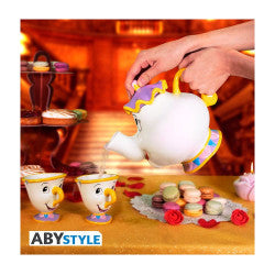 Set Teiera + 2 tazzine Disney Beauty & Beast Mrs Potts & Chip