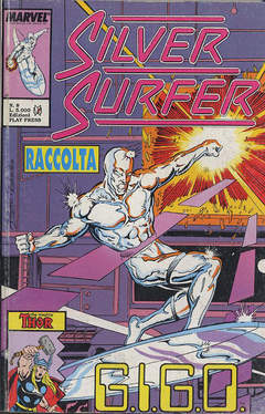 Fumetto Silver Surfer Raccolta 8 Vol.22/23/24 - Second Hand Lug.|Ago.|Set. 1991