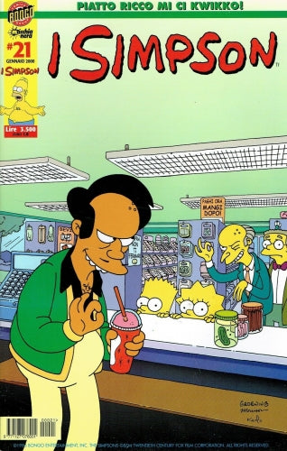 Bongo Comics - Simpson Comics Vol.21 | Gen. 2000