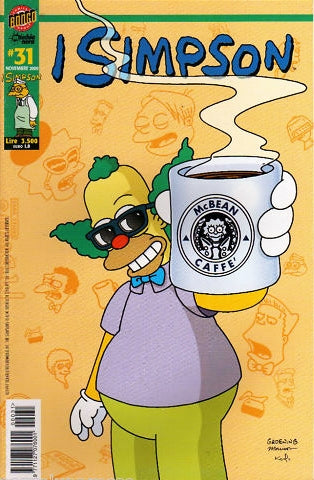 Bongo Comics - Simpson Comics Vol.31 | Nov. 2000