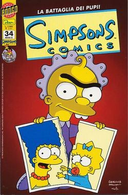 Bongo Comics - Simpson Comics Vol.34 | Nov./Dic. 2001