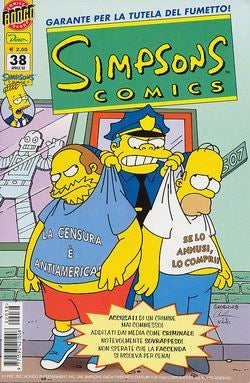 Bongo Comics - Simpson Comics Vol.38 | Apr. 2002