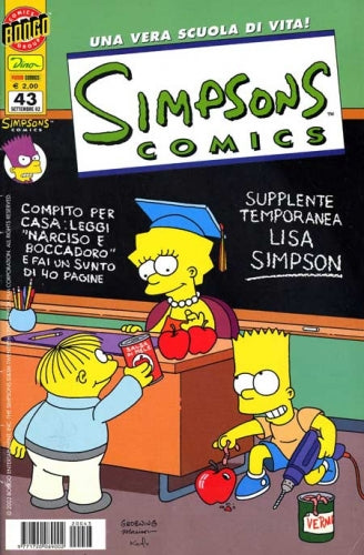 Bongo Comics - Simpson Comics Vol.43 | Set. 2002