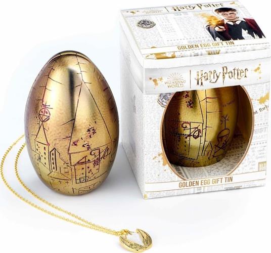 Set regalo Harry potter - Uovo D'Oro Con All'Interno collana In Madreperla