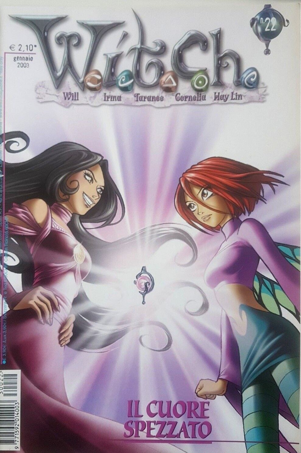 Fumetto Disney W.I.T.C.H. Vol.22 Il Cuore Spezzato - Second Hand Gen. 2003