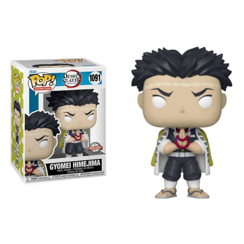 FUNKO POP DEMON SLAYER KIMETSU NO YAIBA GYOMEI HIMEJIMA 1091 EXCLUSIVE