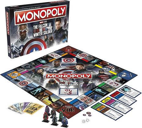 MONOPOLY MARVEL THE FALCON AND THE WINTER SOLDIER