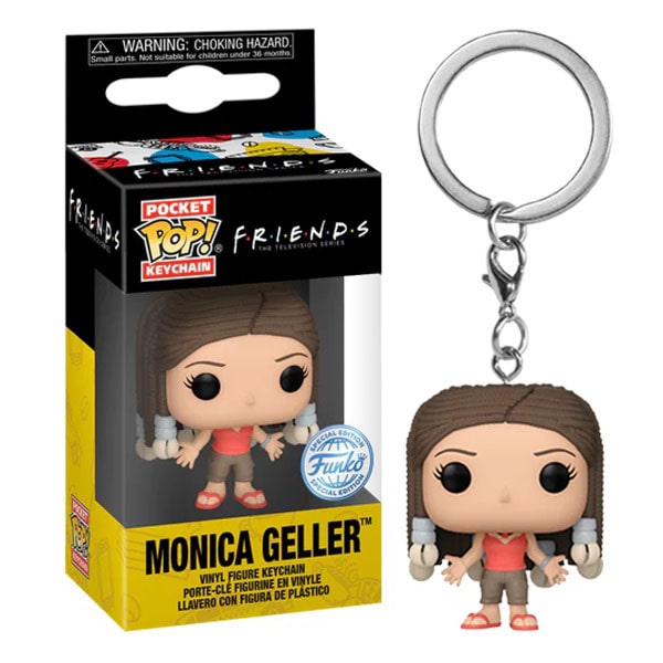 FUNKO POCKET KEYCHAINS FRIEND'S 80's MONICA GELLER SPECIAL EDITION