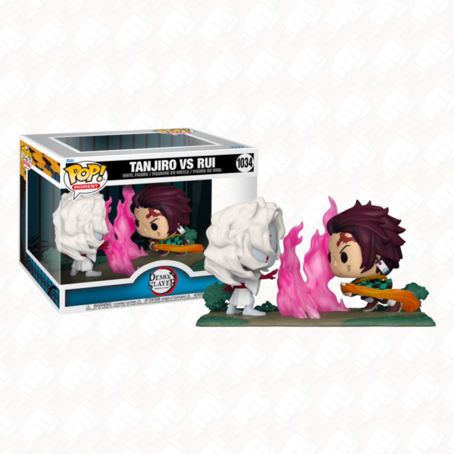 Funko Pop  Demon Slayer Tanjiro Vs Rui 1034