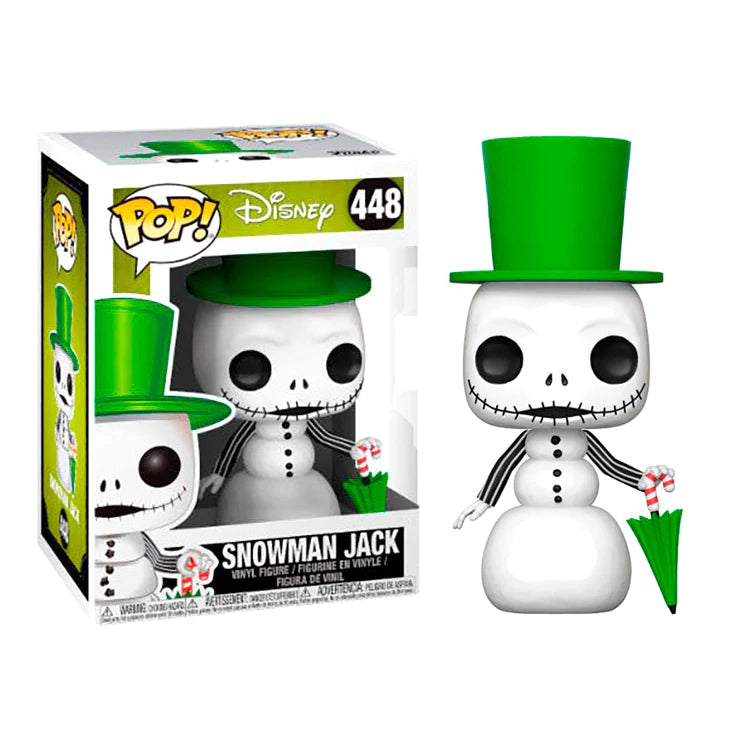 FUNKO POP DISNEY NITHMARE BEFORE CHRISTMAS SNOWMAN JACK 448