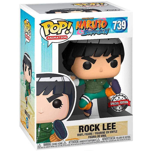 FUNKO POP NARUTO SHIPPUDEN ROCK LEE 739 SPECIAL EDITION