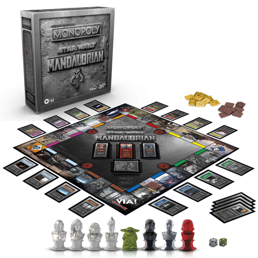 MONOPOLY THE MANDALORIAN STAR WARS DISNEY